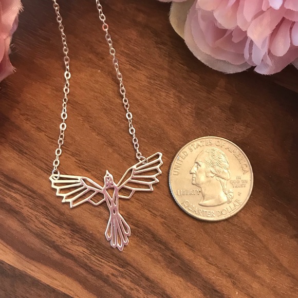 Harry Potter Rising Phoenix Necklace - Picture 8 of 8